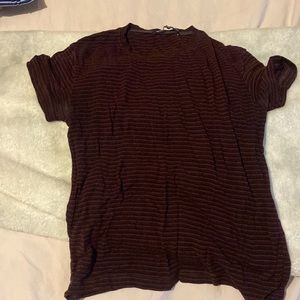 Brandy Melville striped tee size small